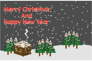 Christmas and New Year Card Backgrounds