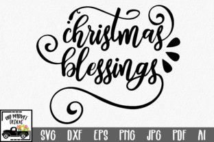 Christmas Blessings Crafts: A Festive Graphic Design Asset