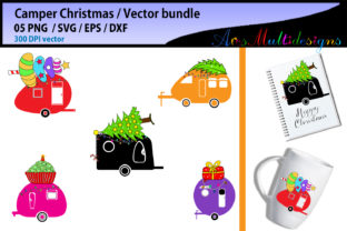 Christmas Camper for Crafts