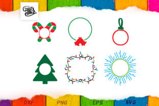 Christmas Monograms Bundle for Crafts