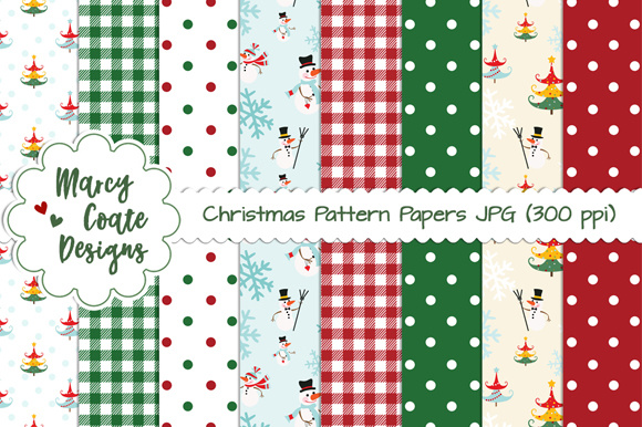 Christmas Pattern Backgrounds: A Designer’s Take