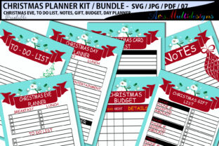 Christmas Planner Print Templates
