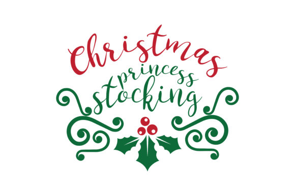 Christmas Princess Stocking Crafts