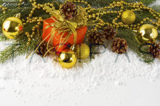 Christmas Red Gift Box for Holiday Branding