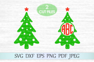 Christmas Tree Monogram