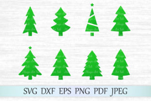 Christmas Trees Bundle for Crafts