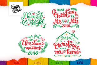 First Christmas Married Bundle for Crafts