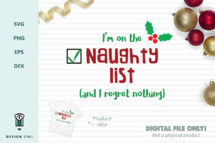 Naughty List SVG