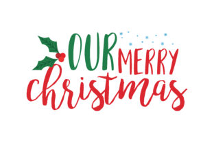 Our Merry Christmas Crafts Graphic Design Asset